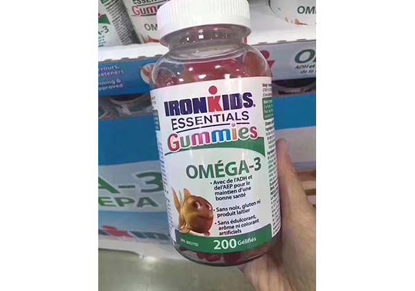 IronKids小铁儿童Omega-3鱼油软糖